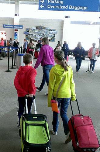 When your kids tag along for the journey, be sure to think about what they’ll need to stay entertained on the trip as well.