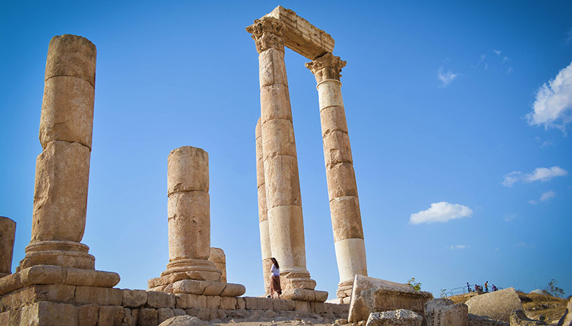 ruins in middle east