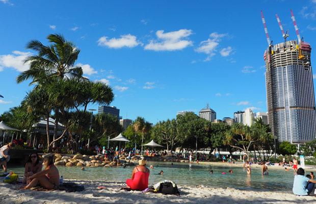 Beach Southbank Brisbane