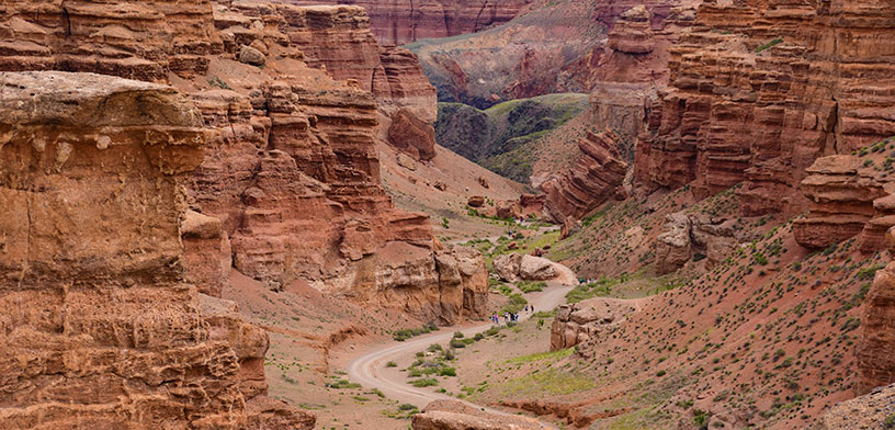 charyn canyon kazakhstan