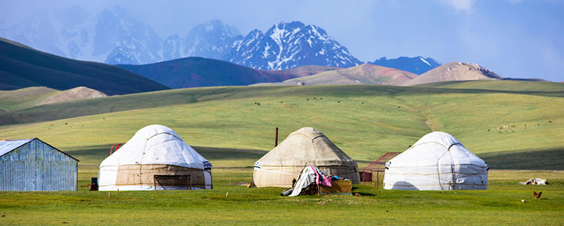 yurt in kyrgyzstan