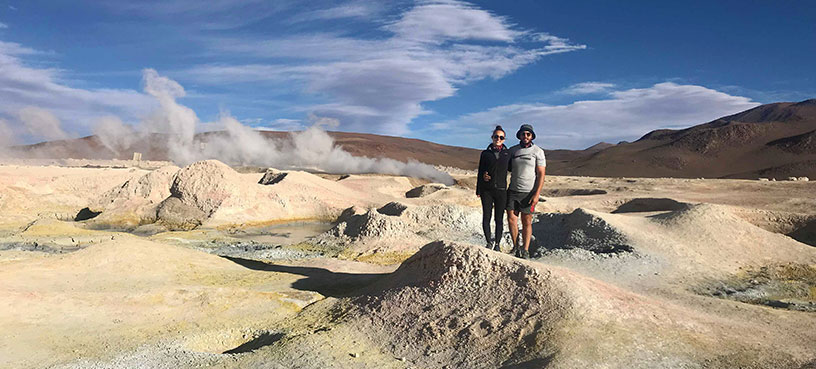 couple in south america