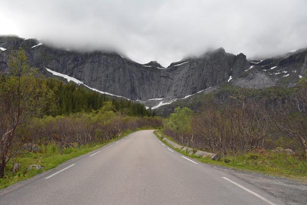 Southern drive from Leknes