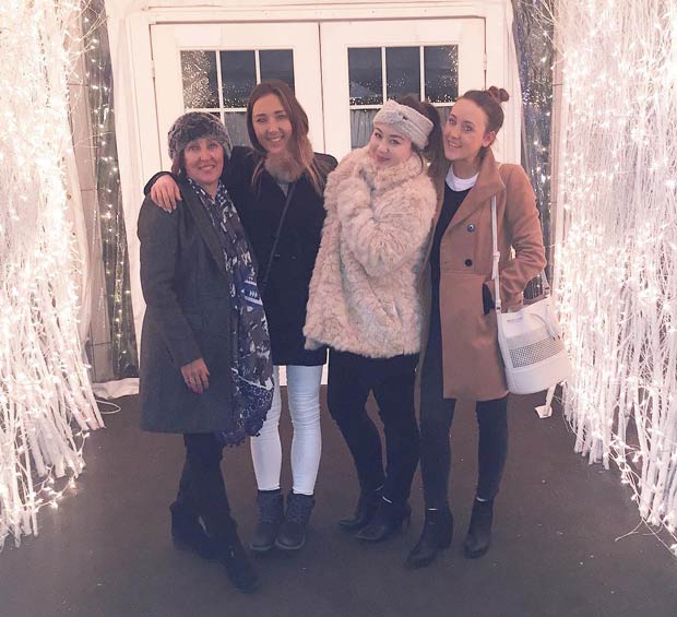 Ice skating and dinner at Bryant Park Café