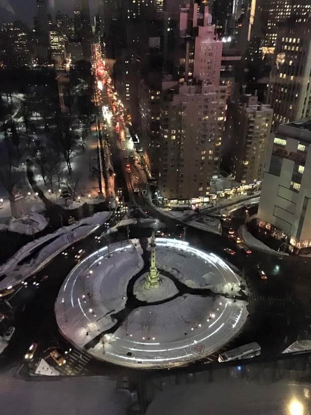 The view from Mandarin Oriental