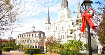 St Louise Cathedral New Orleans USA