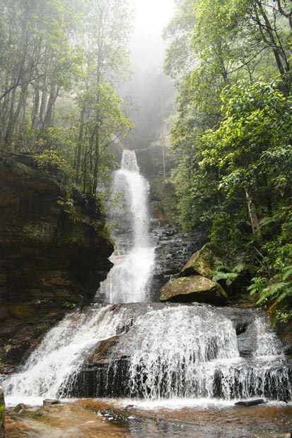 Blue Mountains waterfall