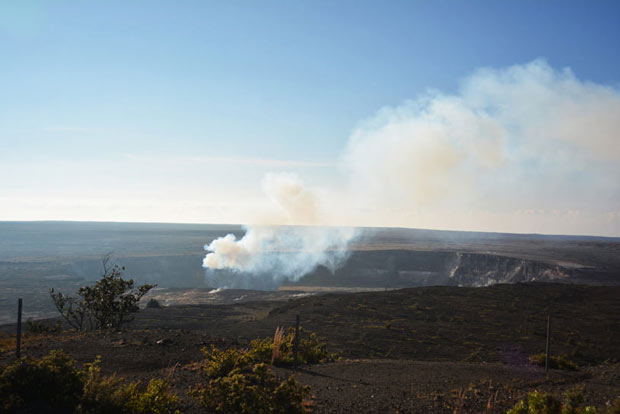 Volcano national park